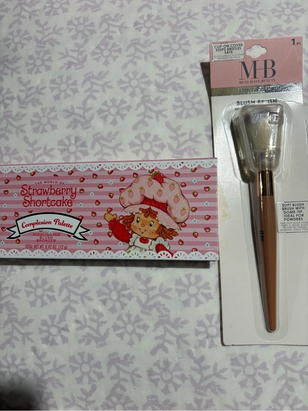 Strawberry Shortcake Pink Complexion Palette with MB Pink Blush Brush